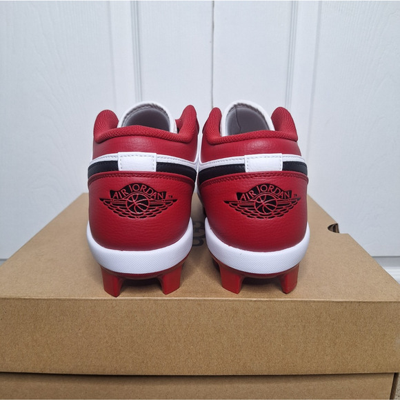 Air Jordan 1 Low MCS Chicago Baseball Cleats CJ8524-611 size 14 No Box main image 4